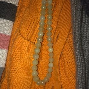 Natural New Jade Bead Strand